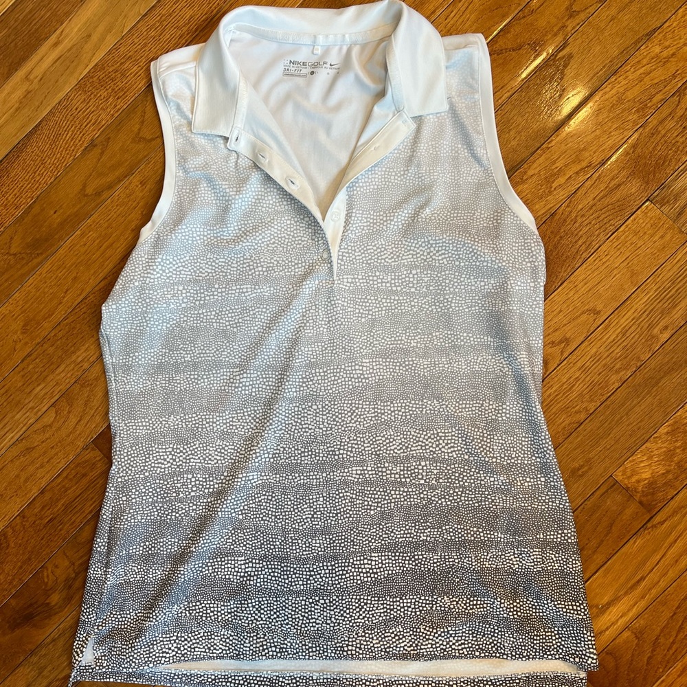Nike Golf Dri-Fit Sleeveless Polo, L